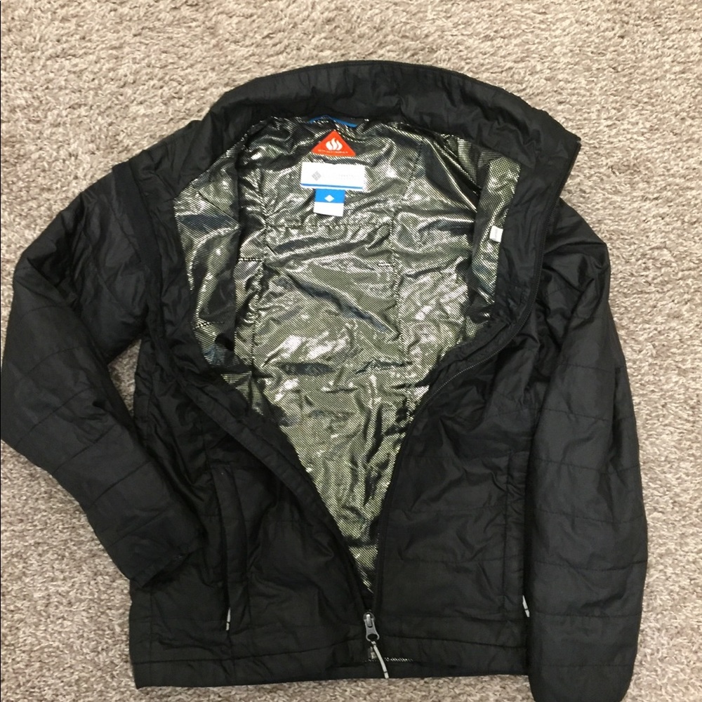 Columbia Omni heat puffer jacket youth medium